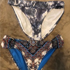 2 Medium sized bikini bottoms never worn